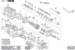 Bosch 0 602 245 007 ---- Hf Straight Grinder Spare Parts